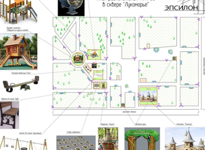 Реконструкция детского сквера «Лукоморье»