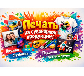 ПЕЧАТЬ НА СУВЕНИРНОЙ ПРОДУКЦИИ на пр. Металлургов
