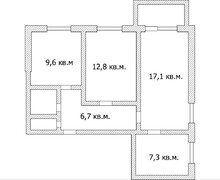 Продается 3-ком. квартира | 63.5 кв.м. | 9/9эт.