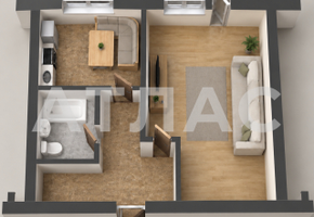 1-к квартира, 7/9 этаж, 33,9м², арт. 144616747