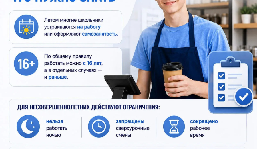 Летняя подработка для подростков: что нужно знать?