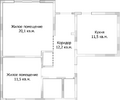 2х комнатная квартира в КП БРИЗ