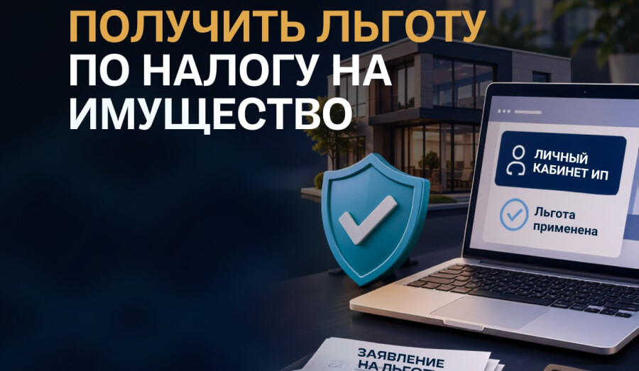 Как ИП на УСН получить льготу по налогу на имущество?
