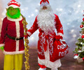 Аренда костюма Деда Мороза и Гринча