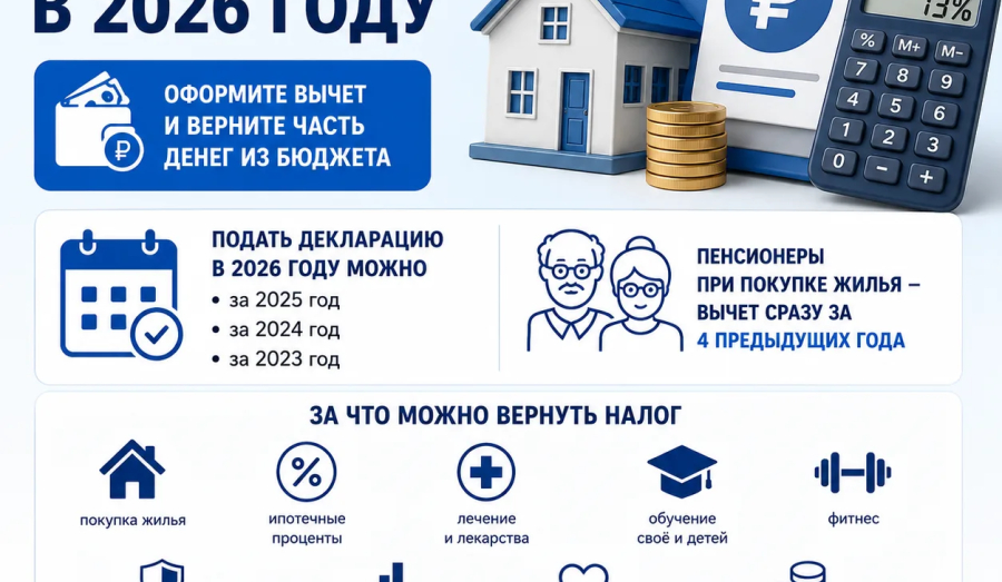 3-НДФЛ: как вернуть налог в 2026 году?