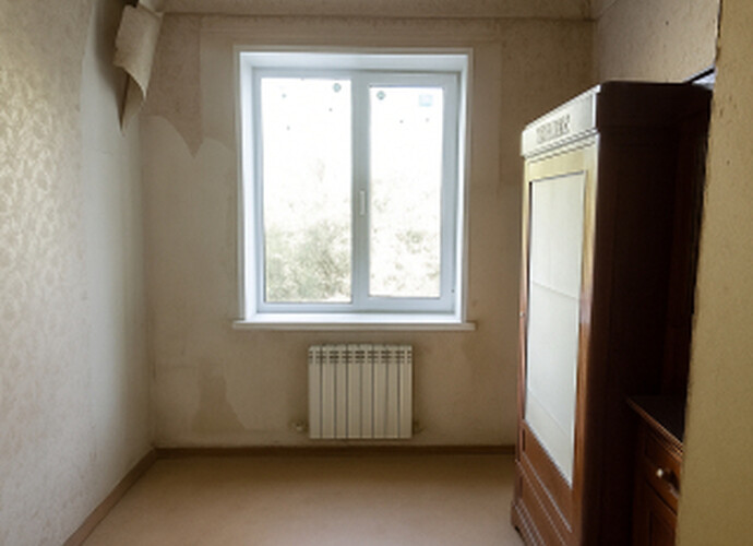 В продаже 2-комнатная квартира под ремонт 