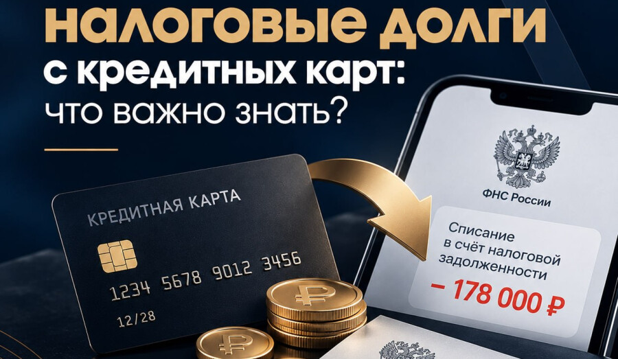 Налоговая списывает долги с кредитных карт: что важно знать?