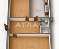 2-к квартира, 1/5 этаж, 51,1м², арт. 136489220