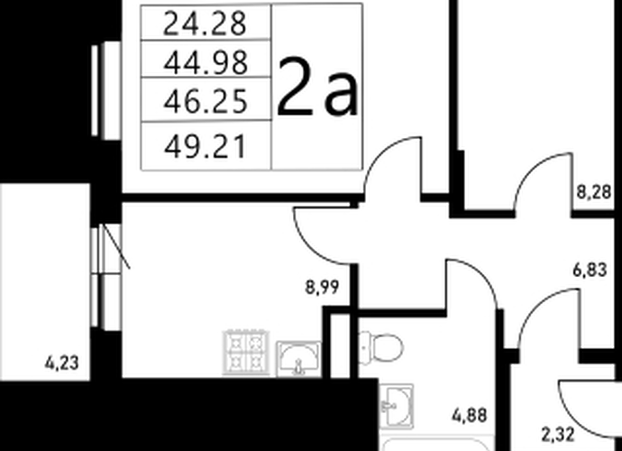 Продажа квартиры в новом жилом комплексе в г. Мариуполе