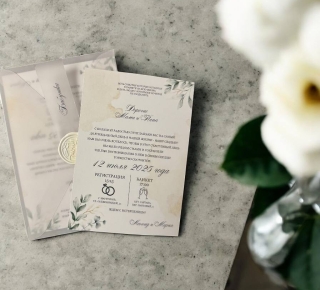 Печать свадебных приглашений 