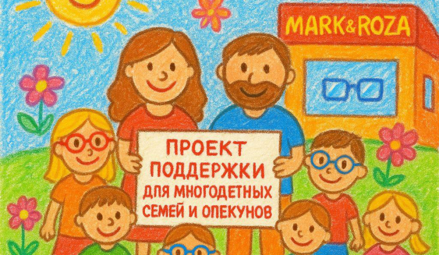 В «MARK&amp;ROZA»  мы запускаем проект поддержки для многодетных семей и опекунов детей.