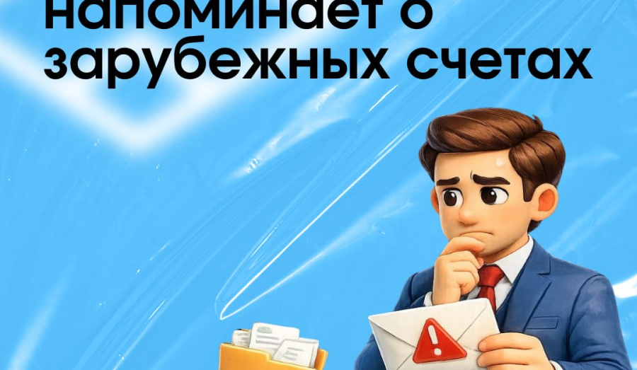 ФНС рассылает напоминания о зарубежных счетах... 