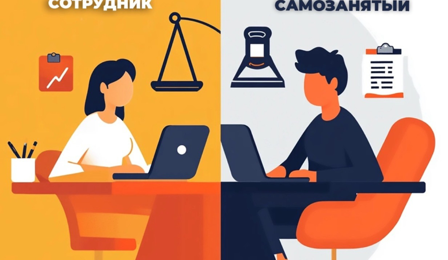 Самозанятый в команде: партнёр или сотрудник?
