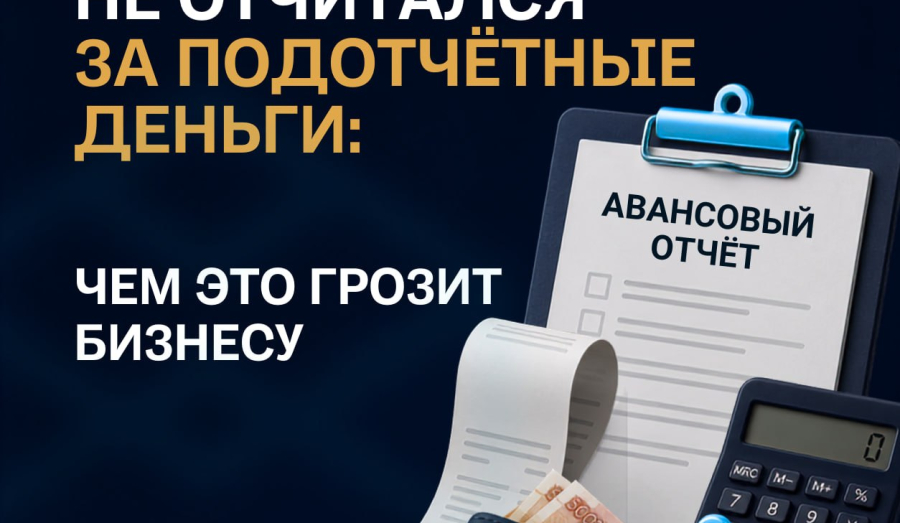 Сотрудник не отчитался за подотчётные деньги... 