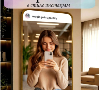 Изготовление зеркал в стиле инстаграм
