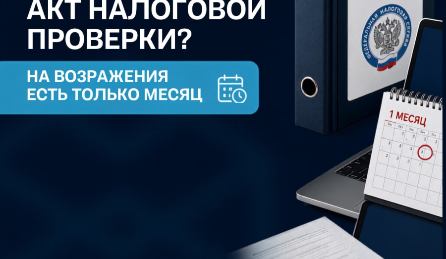 Получили акт налоговой проверки и не согласны? На возражения есть месяц