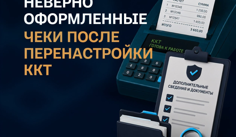 Как исправить неверно оформленные чеки ? 