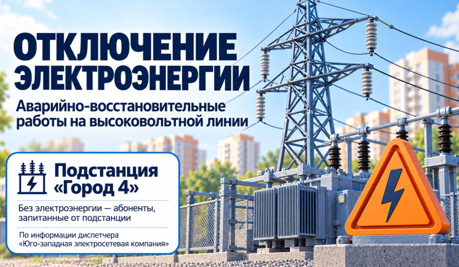 В Орджоникидзевском районе на сетях электроснабжения продолжаются ремонтные работы